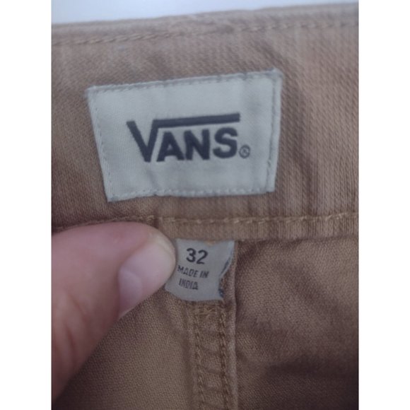Vans Casual Cargo Skate Surf Summer Tan Brown Shorts Mens 32 - Picture 5 of 6